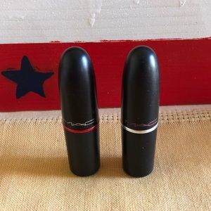 Mac Lipsticks in Media and Viva Glam IV